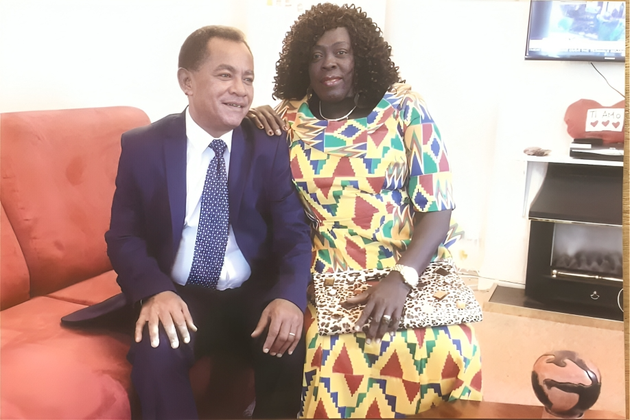 Juliana with Distinguished Gentleman